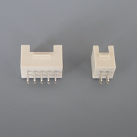 Connecteur de puce à broches droites/courbées PHB 2.0mm à double rangée 2x2/3/4/5/6/7/8 P en bronze phosphoreux pour instruments de précision et circuits imprimés