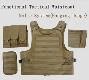 <span class=keywords><strong>Caza</strong></span> Molle táctico bolsa <span class=keywords><strong>chaleco</strong></span> Seguridad entrenamiento herramienta bolsa Modoular protector duradero <span class=keywords><strong>chaleco</strong></span> <span class=keywords><strong>mochila</strong></span> para al aire libre - Product Image 5
