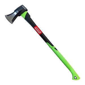 Lame de frappe polie A666 Type 2lb à 4lb Poignée en caoutchouc Poignée en fibre Axes de fendage forgés solides - Product Image 1