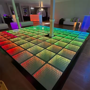 Piste de danse LED ultra-mince pour décoration de mariage moderne et aménagement de scène événementielle gain de place - Product Image 1