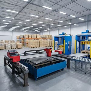 เครื่องตัดพลาสม่าแบบแกนทรี CNC 220V/110V พร้อม Startcam สำหรับงานศิลปะโลหะและประตู CNC Plasma 1530 (120a) - Product Image 1
