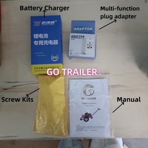 Chariot de remorquage électrique 48V 2500 kg, chariot de remorquage, chariot utilitaire pour un tirage facile, chariot électrique personnalisé pour diverses charges - Product Image 6