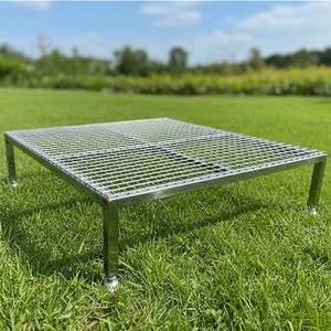 Soporte de Acero Inoxidable 304 para Calentador con Cenicero, Soporte Resistente Personalizado para Calentador de Bañera de Hidromasaje a Leña - Product Image 2