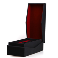 Boîte de papier d'emballage de cadeau de parfum de luxe Boîte à bijoux en carton de montre de luxe rigide impression en relief de logo personnalisé pour les cosmétiques à l'huile