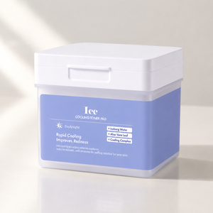 Toallitas Tónicas Refrescantes con Mentol y Aceite de Menta, 120 Unidades, para Piel Sensible del Rostro - Product Image 2