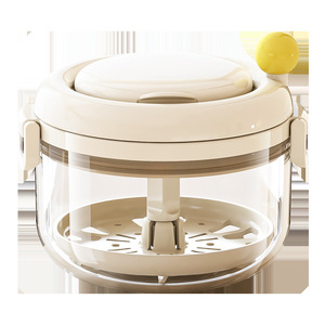 Manual Centrifugal Orthodontic Braces Cleaner Storage Box For Teeth Retainer Cleaning Adult Use Plastic Material - Product Image 5