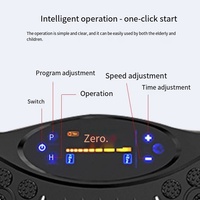 Plateforme vibrante pour la remise en forme à domicile, appareil de perte de poids et de combustion des graisses, machine d'exercice à vibration verticale