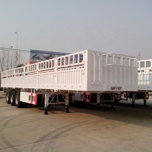 Valla de tres ejes y cuatro ejes para remolque, valla de carga lateral, camioneta cerrada, barata, en venta - Product Image 2