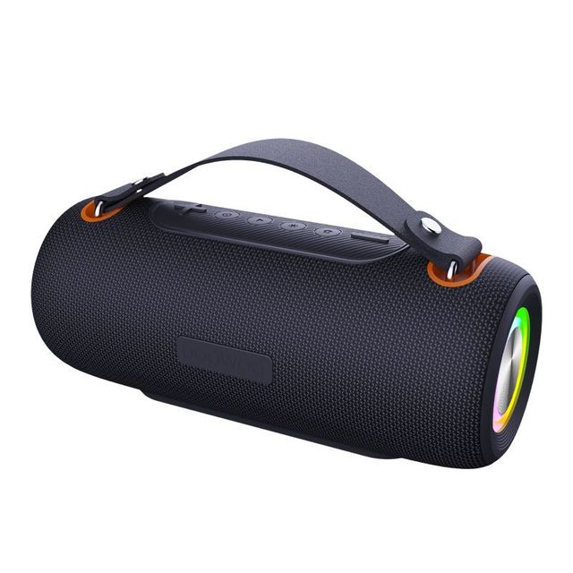 Portable  Speaker 30W IPX6 Waterproof Deep Bass Wireless Subwoofer RGB Lights Built-in HD Mic for Outdoor Party