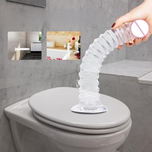 Dildo en silicone souple, masturbateur féminin, sûr pour le corps, dispositif de <span class=keywords><strong>plaisir</strong></span> noir, dildo réaliste noir, extra large et dildo, jouet sexuel pour adultes - Product Image 5