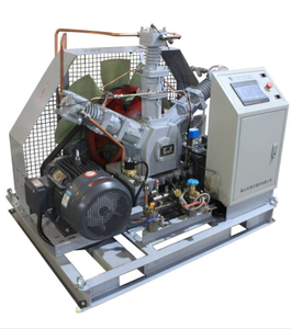 Compresseur de surpression d'azote sans huile YiBang 5,5 kW 6 Nm³/h 200 bars 380 V 50 Hz AC IP54 pour gaz spéciaux - Product Image 1