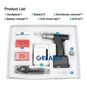 Orthopedische Chirurgische Instrumenten Borstelloze Medische Boormachine Orthopedische Lage Snelheid Gecanuleerde Boor - Product Image 5