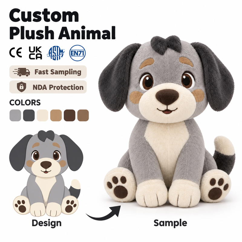 OEM/ODM Customize Soft Stuffed Plush Animal Doll Toy Real Personal ...