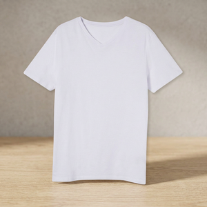 Camisetas de Hombre de la Mejor Calidad, 100% Algodón, Transpirables, Cuello en V, Estilo Casual, Manga Corta, Ecológicas, Marca Personalizada, Estilo Urbano, Envío Rápido - Product Image 2