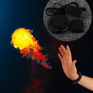 Reloj de Fuego Mini a Control Remoto, Accesorios de Magia con Fuego, Artilugios para Escenario, <span class=keywords><strong>Trucos</strong></span> Divertidos para Fiestas y Espectáculos de Magia para Mago Profesional - Product Image 2