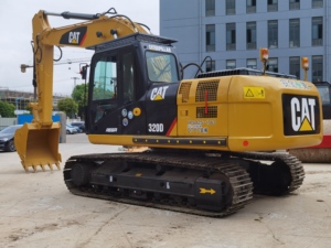 รถขุดตีนตะขาบ CAT 320D มือสองพร้อมใช้งาน ชั่วโมงการทำงานต่ำ สีเดิม อะไหล่แท้ - Product Image 3