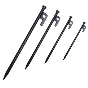 Piquet de tente en acier au carbone 15-50 cm, épaissi et allongé, pour tentes de camping, plage, usage extérieur, fabriqué au Shandong, Chine, N0050 - Product Image 3