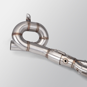 Для MT07 <span class=keywords><strong>XSR</strong></span> 700 FZ-07 MT 07 MT-07 FZ07 Выпускной патрубок передний Выпускной патрубок XSR700 Tracer мотоцикл глушитель - Product Image 6