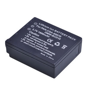 CGA-S007 S007 S007E DMW-BCD10 1600mAhバッテリーPana Sonic DMC TZ1、TZ2、TZ3、TZ4、<span class=keywords><strong>TZ5</strong></span>、TZ50、TZ15、TZ3EB-Kカメラ用 - Product Image 3