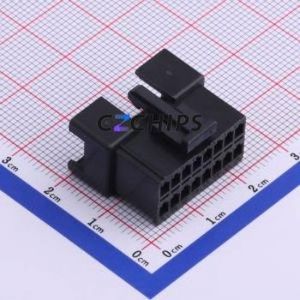 HX25023-2x8R Housing (Wire-to-Board / Wire-to-Wire) P=2.5mm Connector 2x8P 2.5mm 5mm 2 - Product Image 1