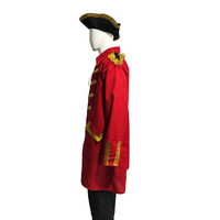 Costume de pirate pour adulte, déguisement de capitaine des Caraïbes pour homme, robe de performance pour fête de carnaval