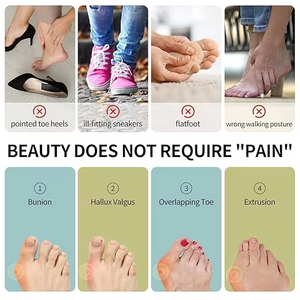 Corrector Ortopédico Ajustable para Juanetes con Perilla Giratoria, <span class=keywords><strong>Férula</strong></span> Nocturna Flexible para Hallux Valgus, Plantillas Deportivas Cómodas - Product Image 6