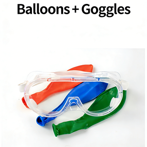 Juego de Pedales para Aplastar Globos Inflables, Competición de Estallar Globos con el Pie, Duradero para Niños, Juego de Carnaval al Aire Libre - Product Image 4