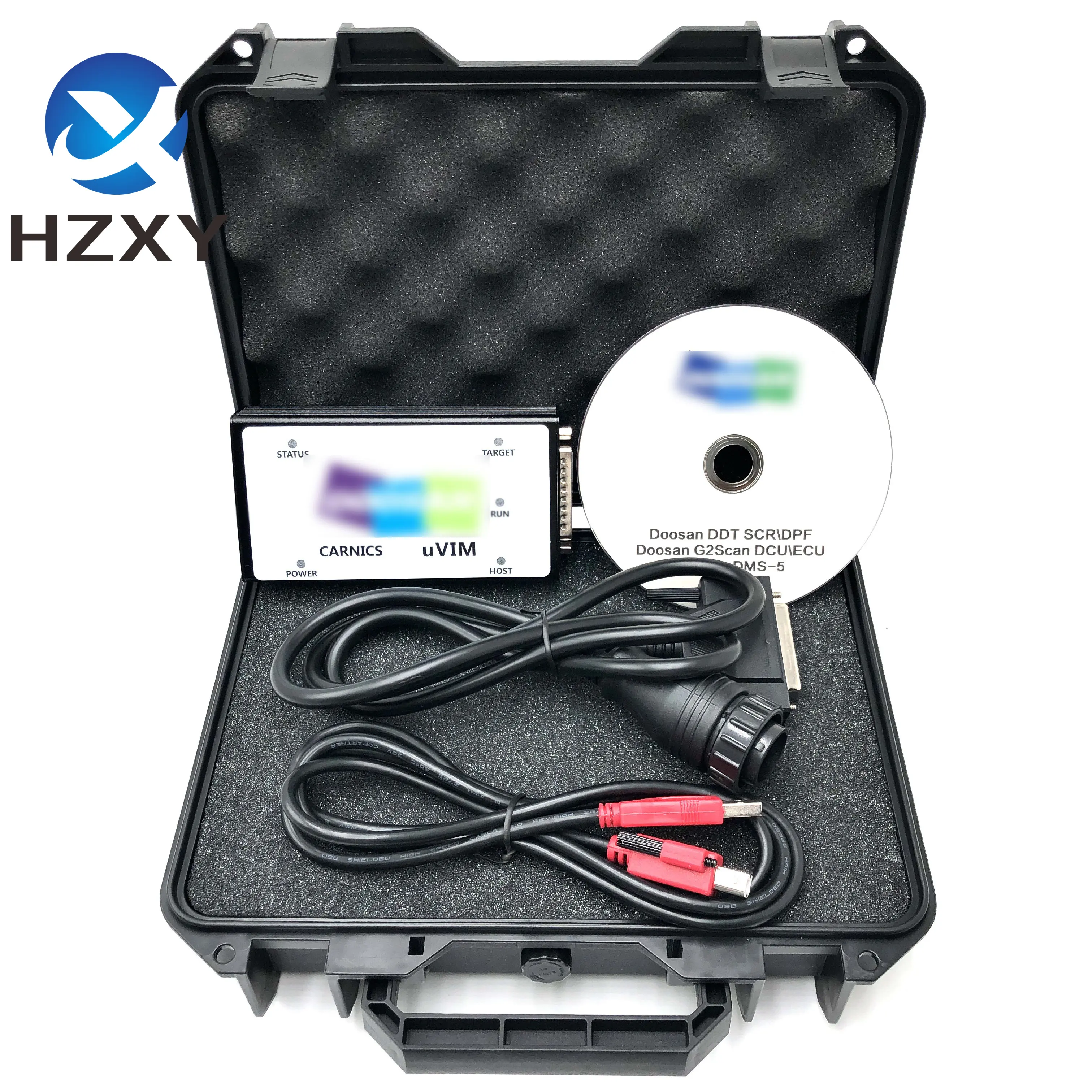 Excavator diagnostic scanner Uvim diagnosis test kits DMS-5 For Doosan machines