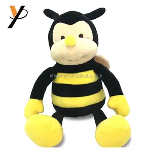 Presente de rosto de pelúcia para crianças, itens promocionais de abelha