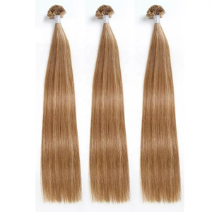 Jasmine Beauty K Tips Remy Hair Extensions Human Hair Double Drawn Keratin Virgin Keratin Hair Extension Wholesale Pre-Bonded - Product Image 3