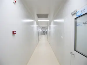 高強度モジュラー生物学的クリーンルーム壁パネル