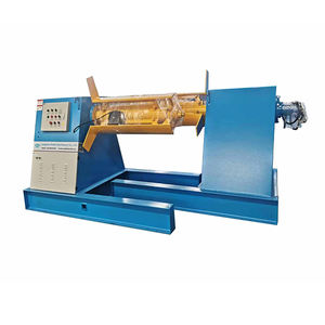 5 톤 유압 금속 스트립 Uncoiler 아연 도금 강철 코일 Decoiler 자동차 Ag 패널 uncoiler 지붕 타일 성형 기계 - Product Image 1