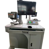 Nouvelle machine de marquage laser CO2 industrielle 30W, haute vitesse, refroidissement par air, haute précision pour produits non métalliques, prend en charge DXF PLT BMP AI