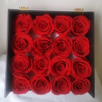 Großhandel Konservierte Langlebige Rosen Geschenkbox für Hochzeit Valentinstag Muttertag Weihnachten & Erntedankfest Tischdekoration