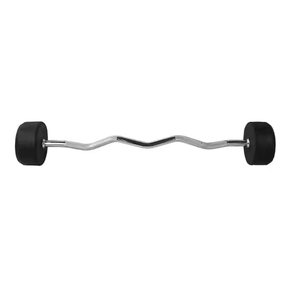 <span class=keywords><strong>Barra</strong></span> de Pesas Resistente, <span class=keywords><strong>Barra</strong></span> Redonda de Goma <span class=keywords><strong>Fija</strong></span>, Mancuernas Ajustables de 40 kg, Ejercicio Físico Integral - Product Image 2