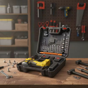 <span class=keywords><strong>Perceuse</strong></span> à percussion magnétique sans fil, <span class=keywords><strong>perceuse</strong></span> à vitesse variable au lithium-ion pour le perçage, l'usinage et la fabrication de métaux - Product Image 2