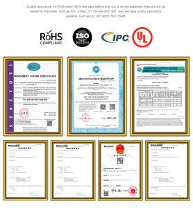 ผู้ผลิตแผงวงจรพิมพ์ PCB PCBA แบบกำหนดเองจากจีน รับออกแบบและบริการแผงวงจรพิมพ์ ได้รับมาตรฐาน <span class=keywords><strong>ISO</strong></span> 9001/<span class=keywords><strong>45001</strong></span>/14001 - Product Image 2