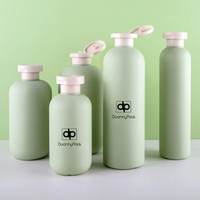 Emballage de bouteille vide personnalisé de pompe de shampooing en plastique 200ml 400ml 500ml HDPE