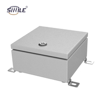 CHNSMILE NEMA 4X IP67 316 Boîtier de compteur d'eau étanche en acier inoxydable Couvercle de boîte de compteur électrique à clé