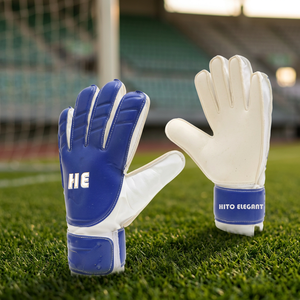 Gants de gardien de but avec personnalisation personnalisée Gants de football respirants Gants de football professionnels en latex de contact de 4mm - Product Image 3