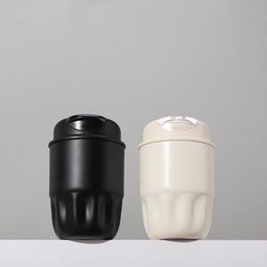 Tasse à café élégante en acier inoxydable 316 Design moderne Thermos étudiant haute valeur de couleur tasse à eau tasse de voiture pour hommes et femmes pour les cadeaux - Product Image 3