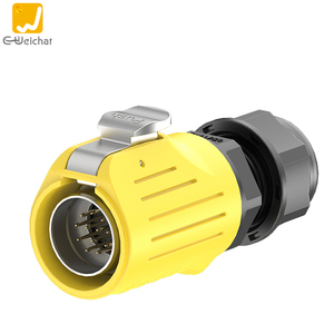 ई-वेसीघाट जलरोधी बिजली कनेक्टर EW-LP20 चार-छेद फ्लैंज वेल्डिंग विमानन प्लग और सॉकेट - Product Image 6