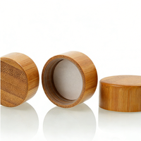 Bouchon en bois de bambou 40033 400/33 400/28 40028 GPI à visser pour bouteilles d'eau, de gin, de vodka, de tequila et de spiritueux