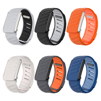 Bracelet intelligent E500 ECG sans écran, IA santé, IP68, moniteur de fréquence cardiaque, tension artérielle, suivi du sommeil et de l'activité, moniteur multisports, BLE 5.4