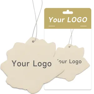 Eco-friendly Type Paper Logo Hanging Paper Air Decorative Car Fresheners