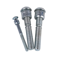 Rivets galvanisés en zinc à tête ronde et rainurée M5, M6.4, M8, M10 pour ventilateurs, conteneurs, broyeurs, tamis vibrants – Fixation industrielle