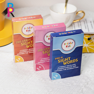 Tùy chỉnh đầy đủ màu sắc in ấn 54 dày giấy <span class=keywords><strong>Flashcards</strong></span> giáo dục nhận dạng động vật Tiếng Anh ngữ âm học tập cho trẻ em gia đình - Product Image 2