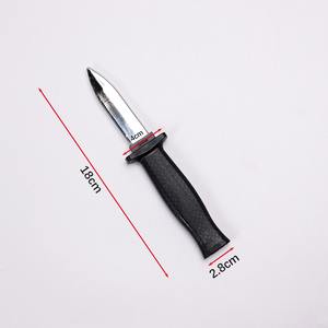 Lừa biến mất Dao găm dao có thể thu vào giả nhựa lưỡi, Halloween Prop gag đồ chơi ma thuật giả mùa xuân dao có thể thu vào - Product Image 3