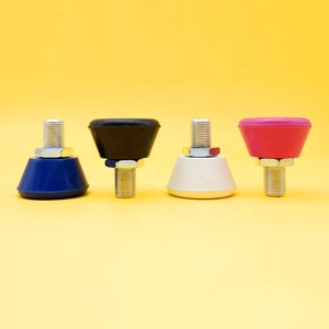 Jeu de bouchons à orteils de <span class=keywords><strong>patins</strong></span> à roulettes, 1 paire de <span class=keywords><strong>patins</strong></span> à roulettes, prise d'arrêt en caoutchouc avec 2 vis, prix bon marché - Product Image 2