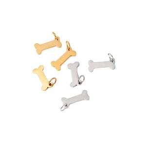 Colgante de Acero Inoxidable con Forma de Animalito para Perros, con Anillo de Salto, para Fabricación de Joyas, Regalo Promocional - Product Image 1